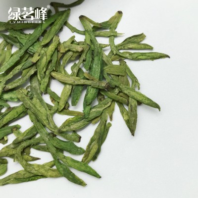 浙江高山龙井明前茶豆香黄绿版龙井43绿茶散装茶叶批发图3