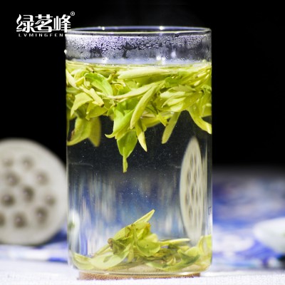 浙江高山龙井明前茶豆香黄绿版龙井43绿茶散装茶叶批发图4