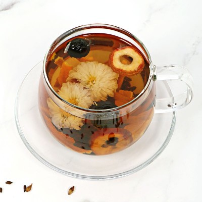 菊花决明子茶乌梅山楂茶体湿玉米须茶花草茶茯苓茶菊花茶包批发图2