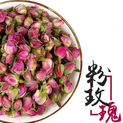 蚂蚁家族 散装粉玫瑰 法兰西玫瑰花茶散装批发量大从优图2