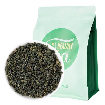 高山绿茶新茶散装绿茶叶袋装500g批发现货 奶茶包原料早春碧螺春图4
