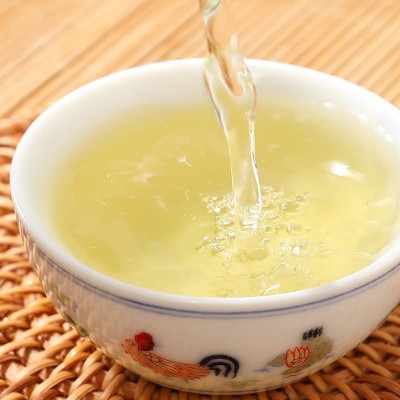 高山绿茶新茶散装绿茶叶袋装500g批发现货 奶茶包原料早春碧螺春图2