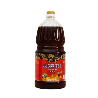 四川小榨菜籽油厂家直供物理压榨純香菜籽油4L植物食用油批发图5