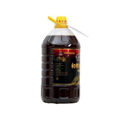 四川小榨菜籽油厂家直供物理压榨純香菜籽油4L植物食用油批发图5