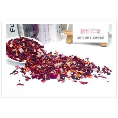 喜雷登德国工艺樱桃玫瑰车厘子花果茶 调味茶 丽江景区水果茶散称图2