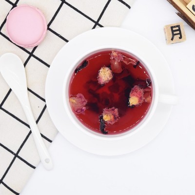 喜雷登德国工艺樱桃玫瑰车厘子花果茶 调味茶 丽江景区水果茶散称图3
