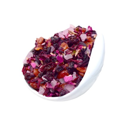 喜雷登德国工艺樱桃玫瑰车厘子花果茶 调味茶 丽江景区水果茶散称图5