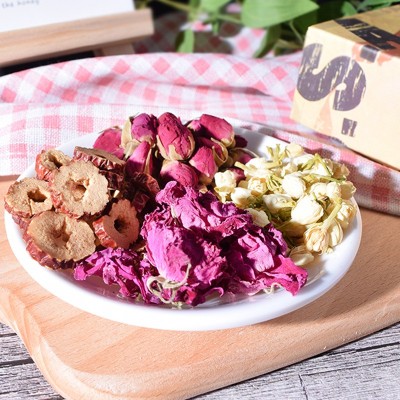 喜雷登景区同款花茶三角茶包批发 养生茉莉花玫瑰花茶组合礼盒装图3