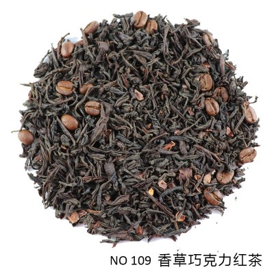 香草巧克力红茶散装批发 英式风味红茶 商家茶饮外贸一手货源图3