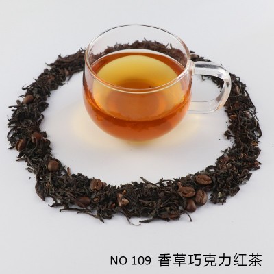 香草巧克力红茶散装批发 英式风味红茶 商家茶饮外贸一手货源图4
