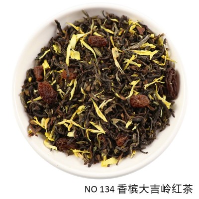 香槟大吉岭红茶散装批发 高档英式风味红茶 商家茶饮外贸一手货源图4
