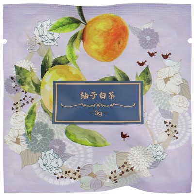 【散装20g/3g】柚子白茶高端水果茶送礼批发茶叶袋泡茶白茶花茶图6