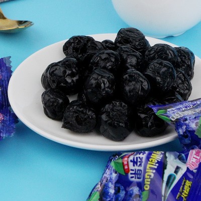 嚼士山庄网红零食水果干独立装蓝莓李果休闲零食蜜饯蓝莓干批发图2