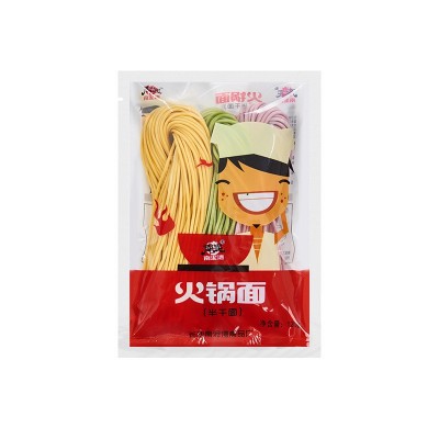 【加工定制】双色面条60g 单人火锅串串麻辣烫专用面条批发火锅面图5
