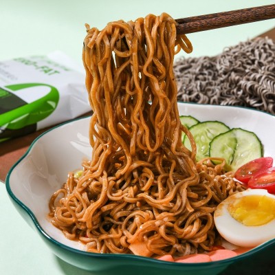 荞麦面方便面减低0脂肪粗粮代餐面条非油炸免煮泡面大量批发代发图2