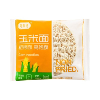 玉米面面条非油炸方便面饼低脂肪髙粗粮杂粮面条棒子面整箱装批发图5