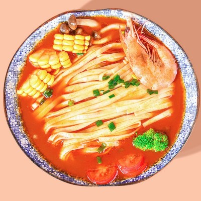厂家直销 内蒙古河套平原银丝无添加早餐速食手延挂面 长寿面图4