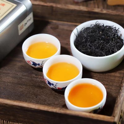 徽州茶叶 红茶 祁门红茶 黄山名茶 滴水红梅 精品袋装50克 批发图4