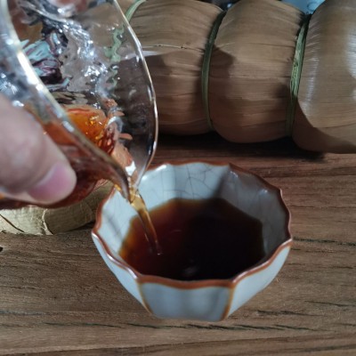 班章熟茶沱茶 云南勐海茶区布朗山熟茶250g沱图3