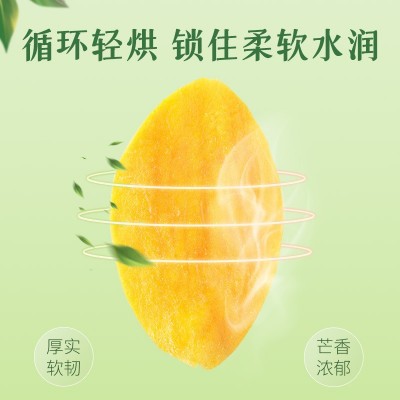 批发大片芒果干100g袋装干过蜜饯休闲零食健康营养图2