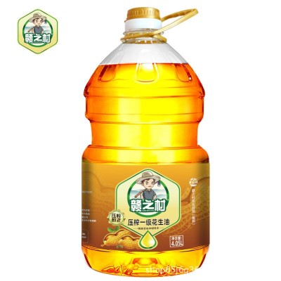 赣之村花生油一级压榨4.05升食用油家用团购批发福利采购源头厂家图2