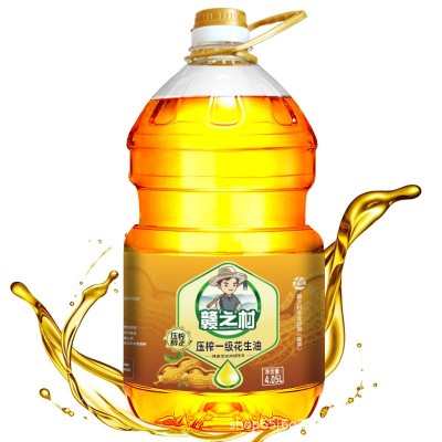 赣之村花生油一级压榨4.05升食用油家用团购批发福利采购源头厂家图3