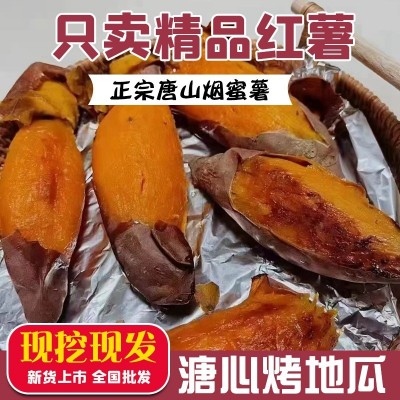 新鲜现挖香甜流蜜烤地瓜软糯无丝皮薄蜜薯5斤礼盒装送礼特产红薯