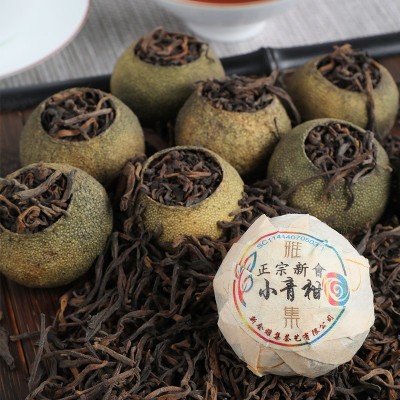 新会小青柑批发 生晒云南普洱熟茶柑普茶250g礼盒罐装 送礼佳品图4