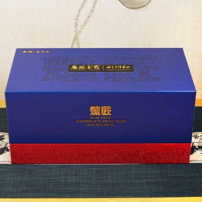 蓝焙旗舰店 蓝焙星斗山一红一绿楚匠2018礼盒320g 荆楚工匠品牌图3