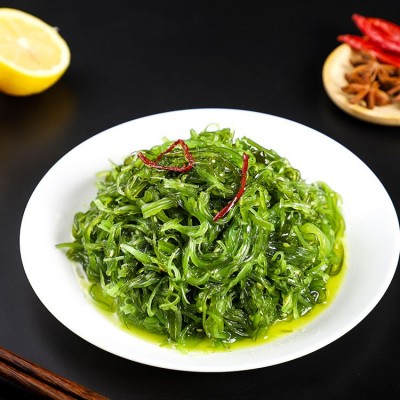 日式海藻沙拉酸甜口 寿司小菜 即食海藻细丝海带丝裙带菜梗丝400g图2