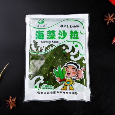 日式海藻沙拉酸甜口 寿司小菜 即食海藻细丝海带丝裙带菜梗丝400g图3