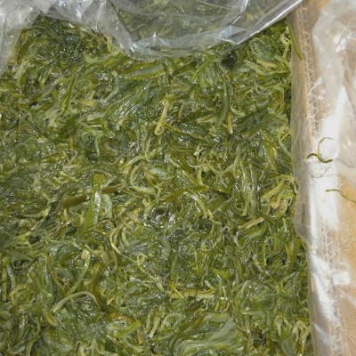 食用梗丝盐渍裙带菜梗丝嫩新鲜梗丝15kg/箱图2