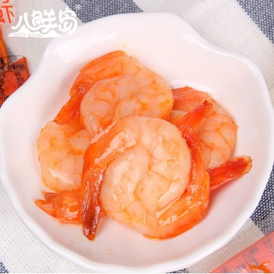 八鲜岛即食对对虾海产品干货零食对对虾自热小火锅定制贴牌OEM图2