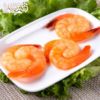 八鲜岛即食对对虾海产品干货零食对对虾自热小火锅定制贴牌OEM图3