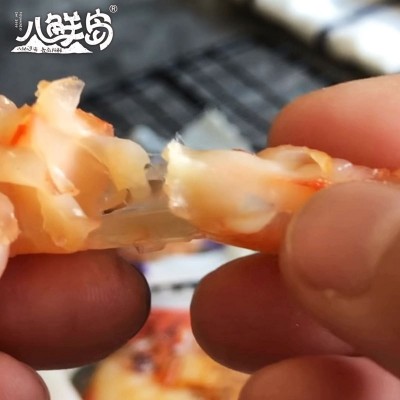 八鲜岛香辣对对虾开袋即食虾仁海鲜休闲零食海味小吃抖音直播图2
