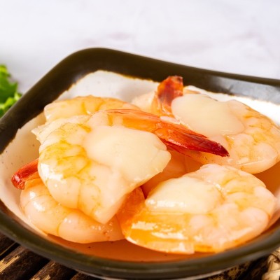 八鲜岛贝贝虾虾仁贝柱开袋即食海鲜零食网红零食小零食批發小食图2