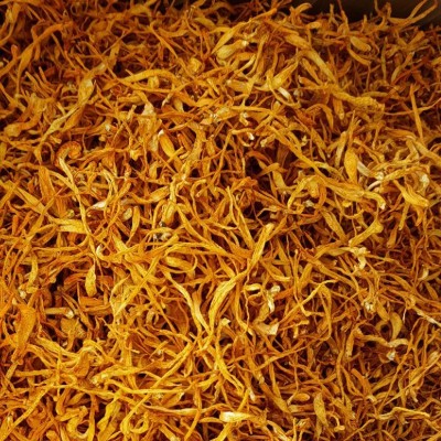 大孢子头北虫草子实体切割虫草花 干货食用菌 金虫草图4