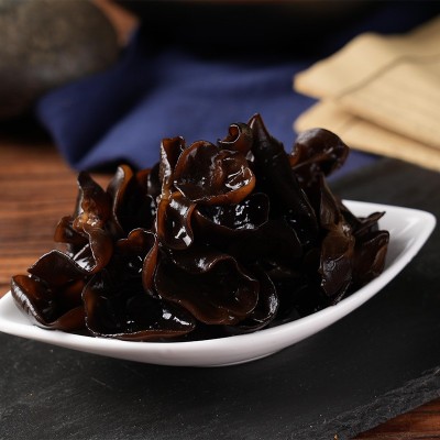 云南厂家批发黑木耳60克干货特级袋装肉厚干木耳自然晾晒家用食材图4