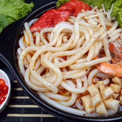 骨汤米线东北大妈过桥米线云南正宗袋装原味调料商用速食米线包邮图3