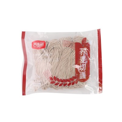 厂家批发荞麦面 批发袋装刀削面拌面代餐面条 粗粮杂粮荞麦挂面条图5