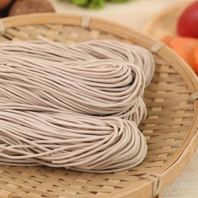 厂家批发荞麦面 批发袋装刀削面拌面代餐面条 粗粮杂粮荞麦挂面条图2