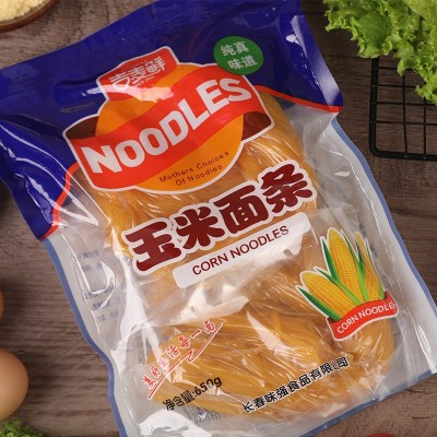 东北玉米碴条650g袋装方便速食玉米面条 面条超市食品玉米面条图4