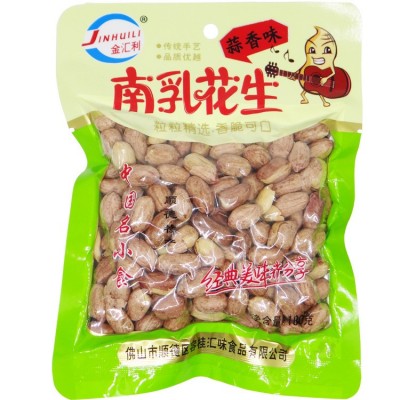 蒜香味花生米办公室休闲零食下酒菜小吃花生米南乳花生厂家批发图5