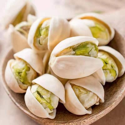新货开心果大颗粒原色无漂白自然开口开心果坚果干果零食批发