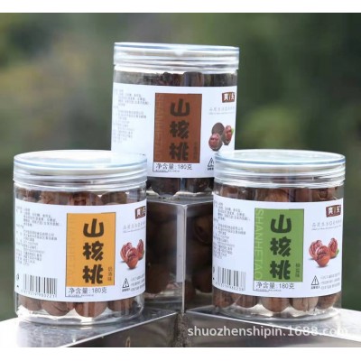 坚果干2023新货临安特产易好好剥手剥山核桃180克/罐装厂家批发图3