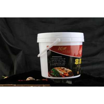 重庆巴渝名厨火锅底料串串麻辣烫调料桶装厂家直销3.6kg特惠装图3