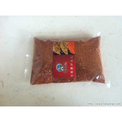 厂家直销 七味粉 七味唐辛子300g*60袋/箱图4