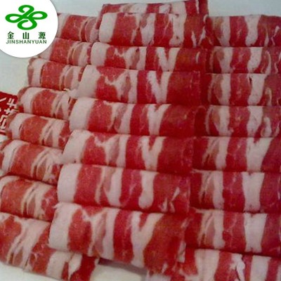 肥牛1号 精制肥牛卷火锅麻辣烫食材批发牛肉片冷冻新鲜雪花牛肉卷图4