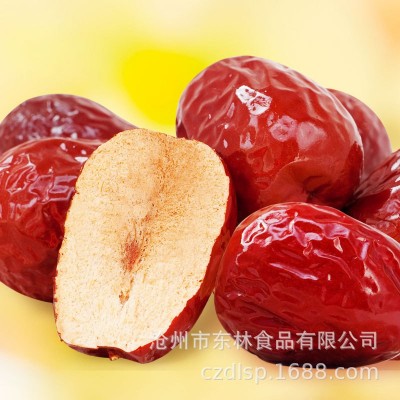 新疆特产和田骏枣玉枣核小肉厚红枣图5