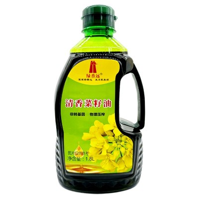 厂家供应菜籽油压榨非转基因大小家庭装餐饮饭店批发1.8L5L、20L图4